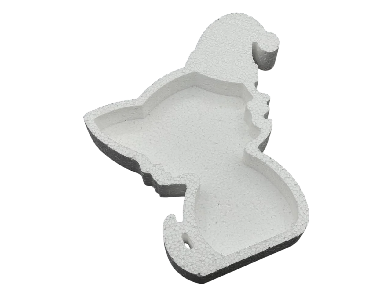 Пенобокс для декорирования пенопластовая заготовка для рукоделия 33х29 см Белый (PNB-046)