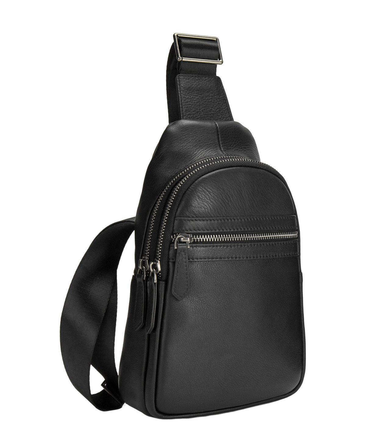 Мужская сумка через плечо Royal Bag S-SM8-830A Черный (6258)