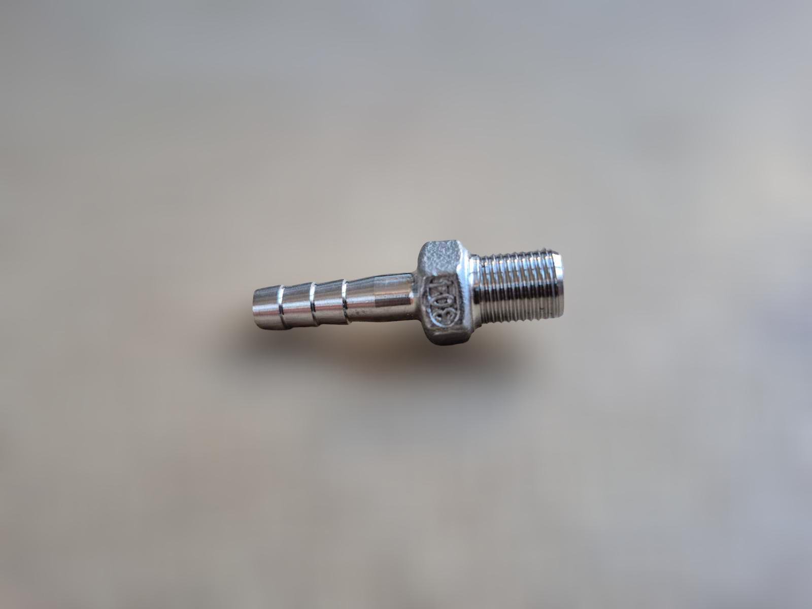 Штуцер шланговий різьбовий DN6 AISI304 BSPP Class-150 ялинка н/ж сталь ЗР 6 мм 1/8" (29203154) - фото 9 Штуцер шланговий різьбовий DN6 AISI304 BSPP Class-150 ялинка н/ж сталь ЗР 6 мм 1/8" (29203154) - фото 9