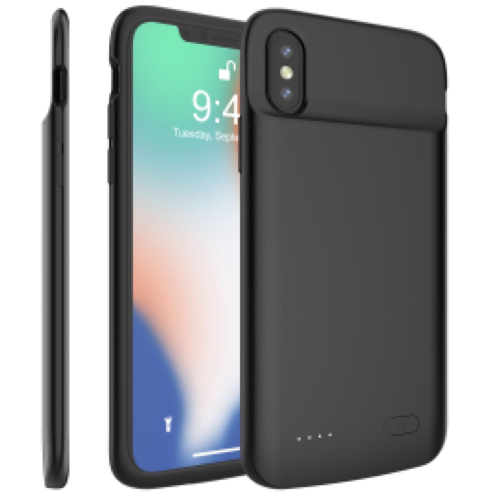 Чехол аккумулятор iBattery для iPhone  X/Xs 4100 mAh Black - фото 5