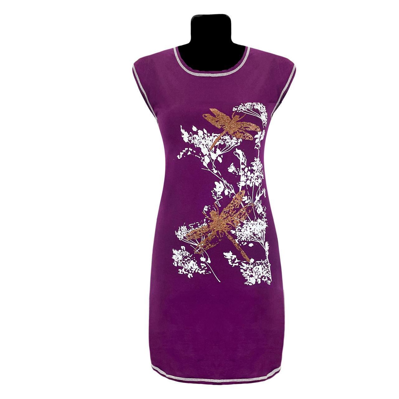 Туніка жіноча літня 984 Бабка р. 60/62 Фіолетовий (1773563155) - фото 1 Туніка жіноча літня 984 Бабка р. 60/62 Фіолетовий (1773563155) - фото 1