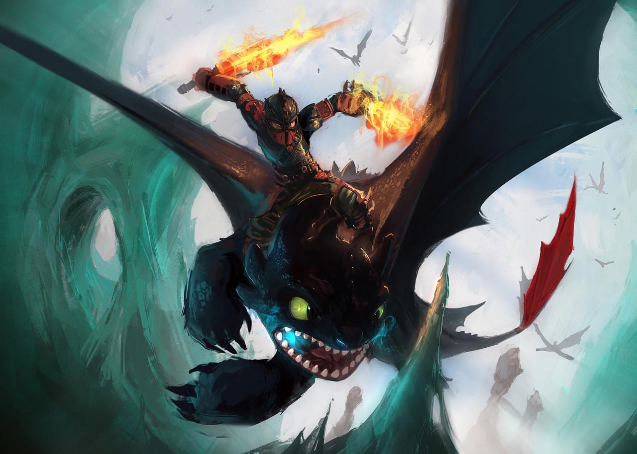 Картина GeekLand How to train your dragon (HD.09.042)