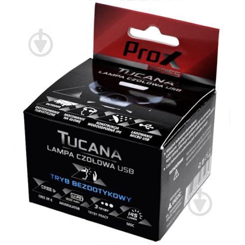 Фара налобна ProX Tucana 1 Cree no touch USB (a-O-b-p-0351) - фото 2 Фара налобна ProX Tucana 1 Cree no touch USB (a-O-b-p-0351) - фото 2