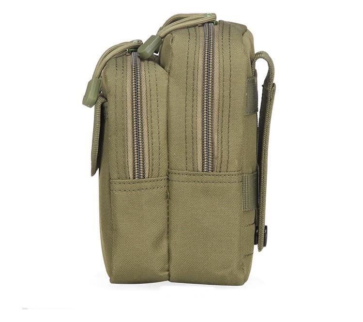 Підсумок на два відділи MOLLE Оливковий/Зелений (1675625304) - фото 2