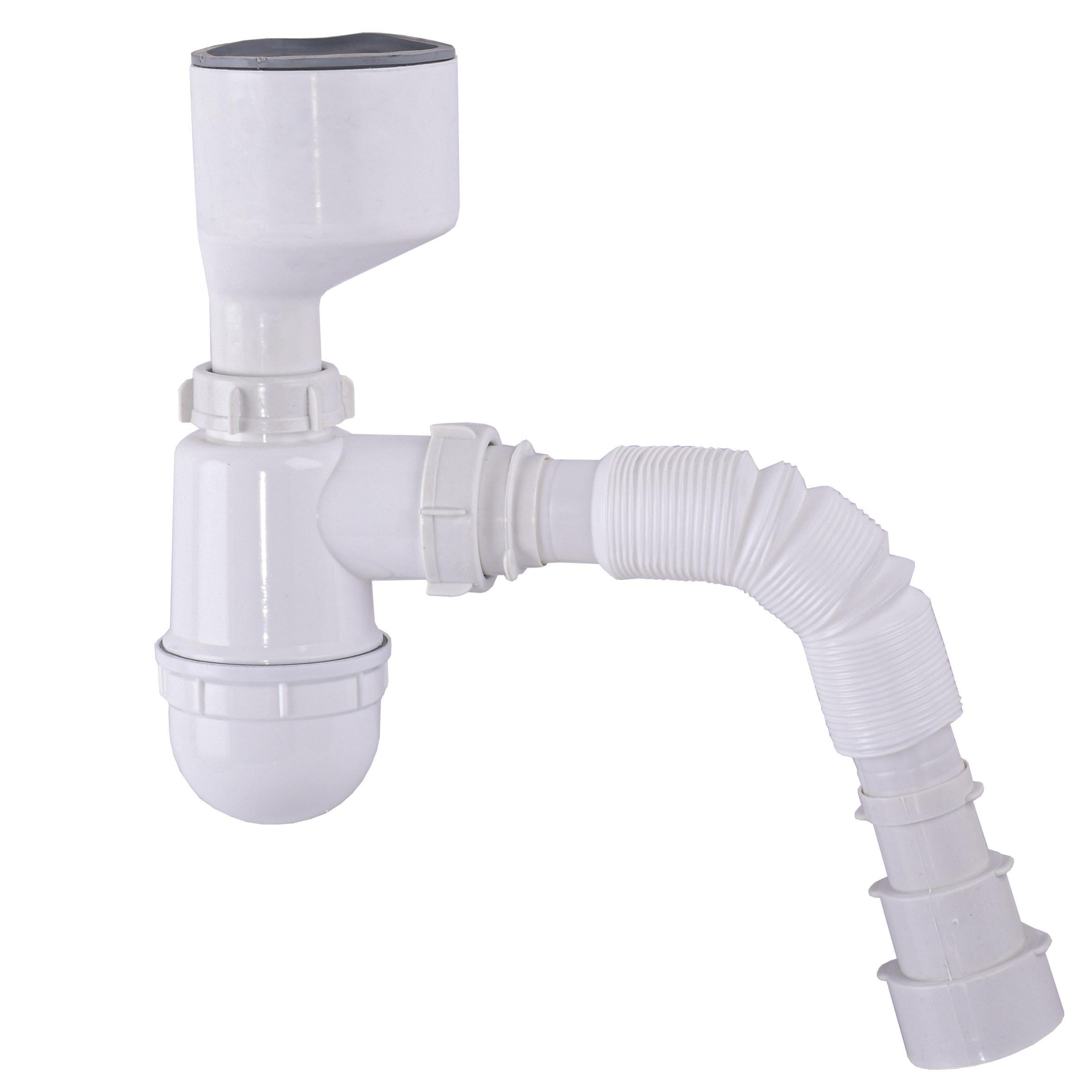Сифон Waterstal для писсуара 11/4" с манжетом D 50 мм с гофрой 40/50 P31009 (000027985)