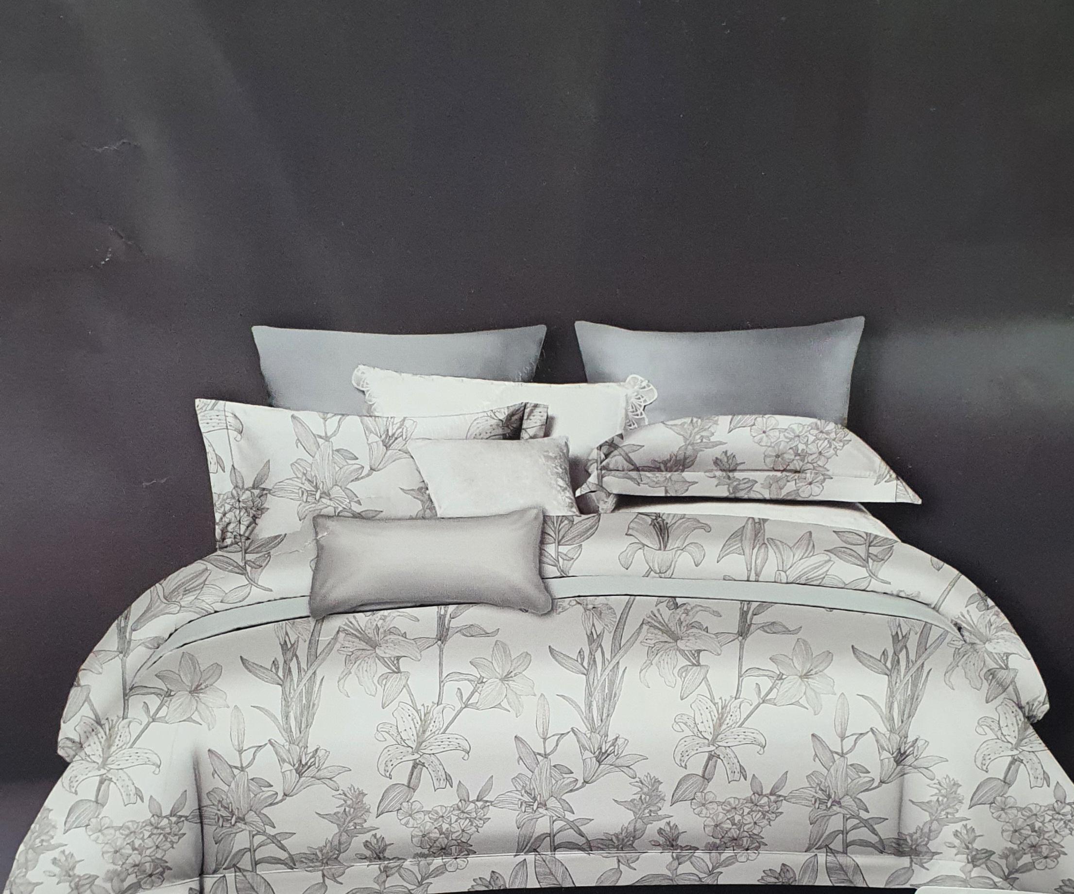 Комплект постельного белья с одеялом сатин евро (700568) - фото 1 Комплект постельного белья с одеялом сатин евро (700568) - фото 1