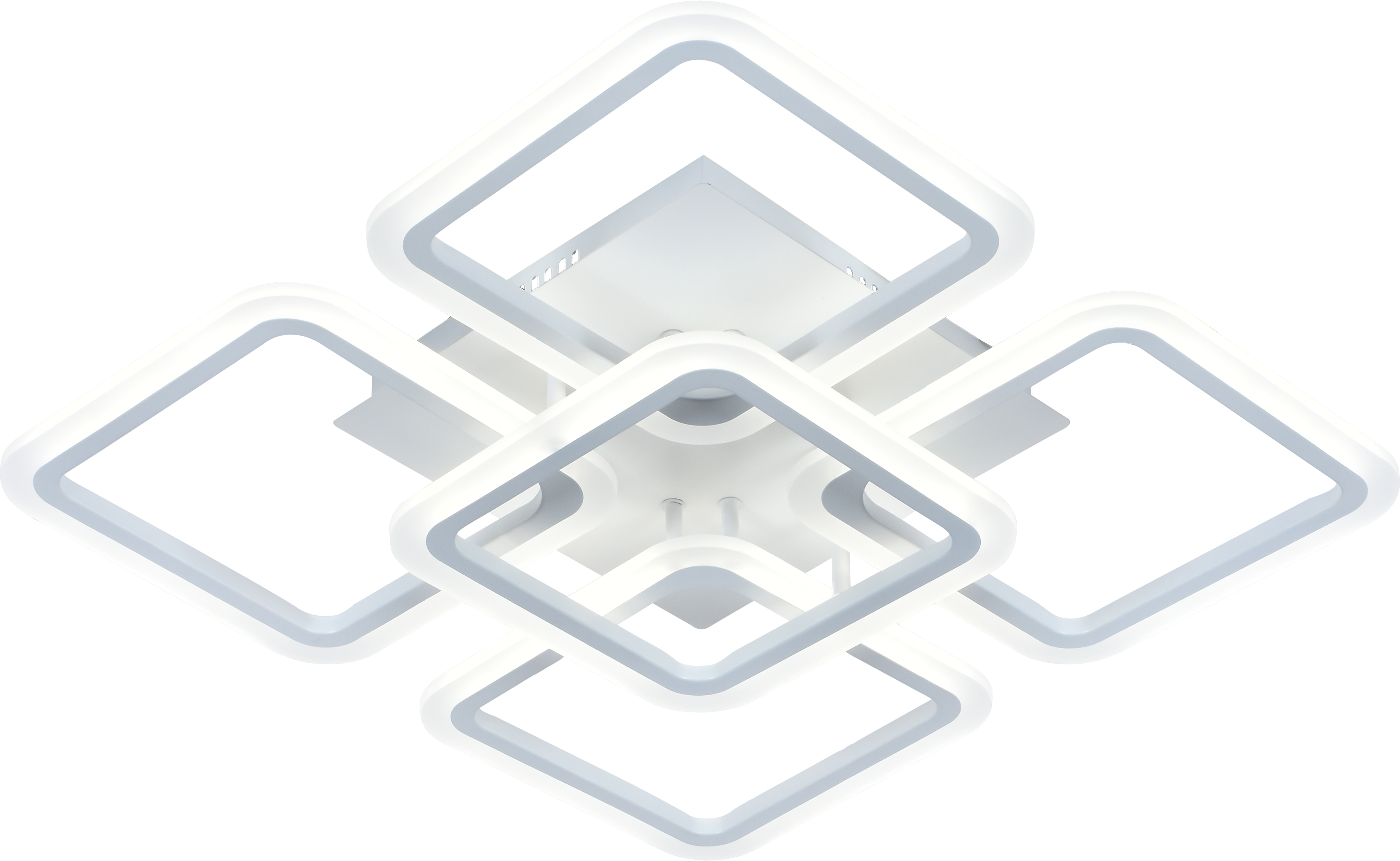 Люстра светодиодная Sirius LI8822/4+1 WH 140 W акриловая