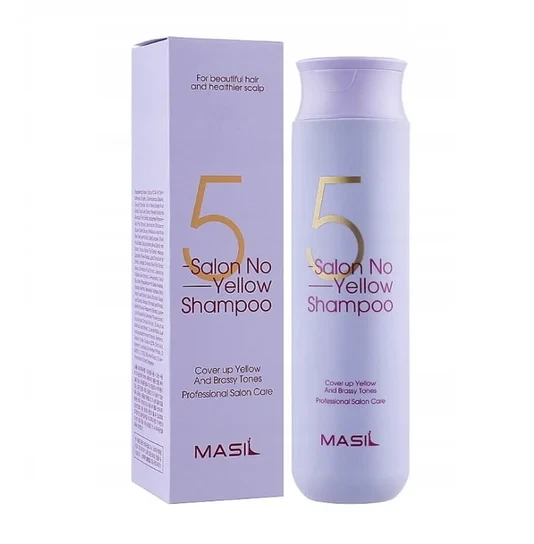Шампунь для тонування знебарвленого волосся Masil 5 Salon No Yellow Shampoo 300 мл