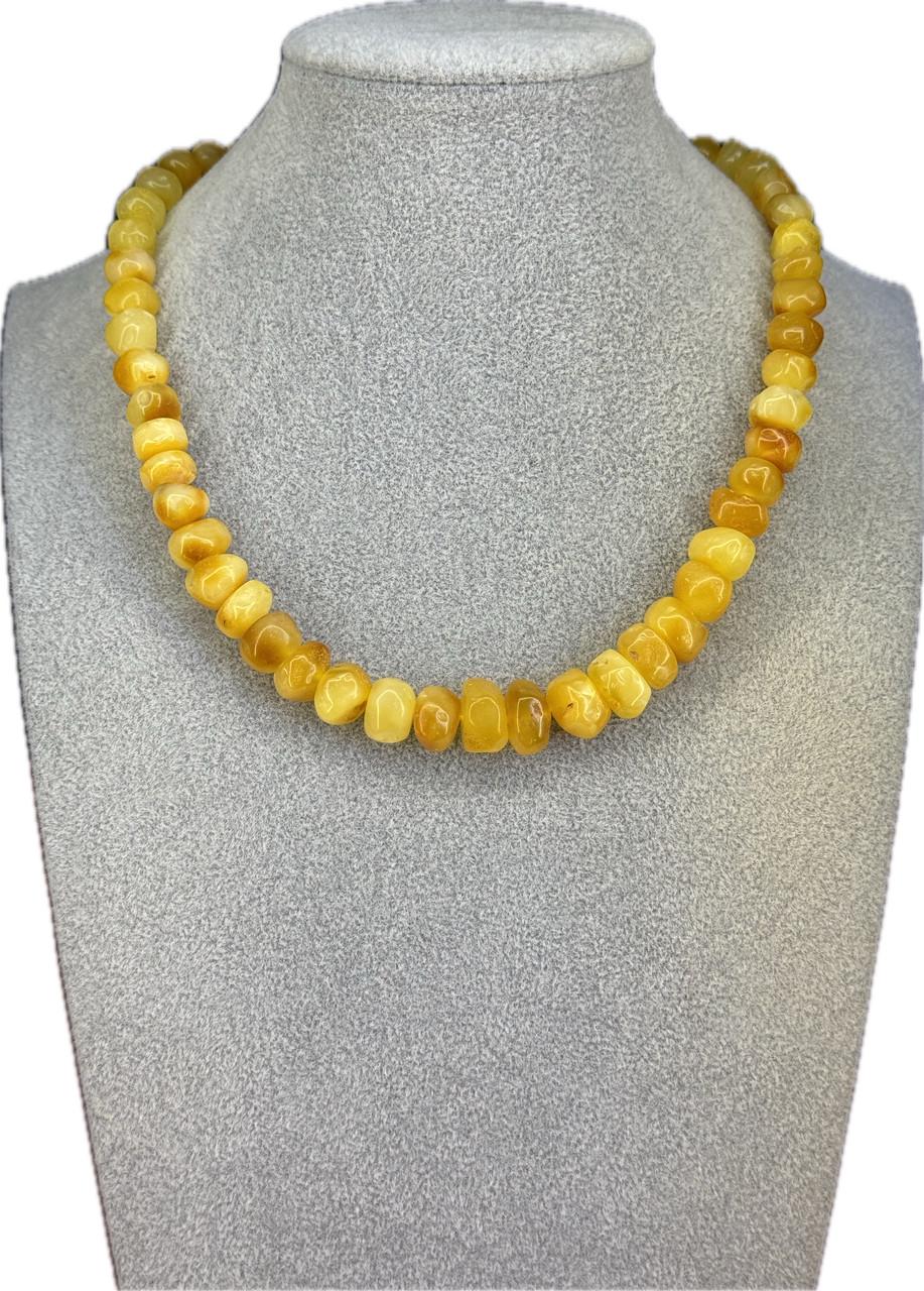 Ожерелье из янтаря лечебное 46 см (н-577)