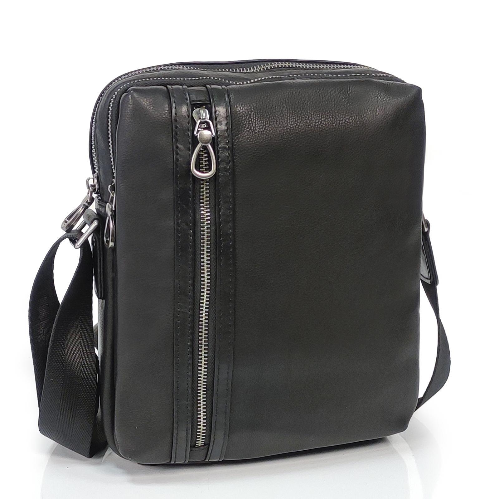 Мужская сумка через плечо Royal Bag S-JMD10-8153A Черный (5694)
