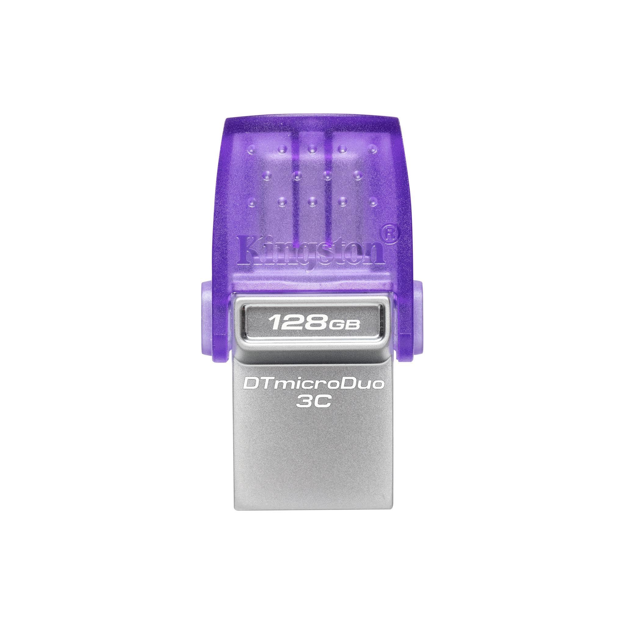 Флэш-накопитель Kingston USB 3.2 DT microDuo 3C 128 Гб Type-A/Type-C 200Mb/s (34602342) Флэш-накопитель Kingston USB 3.2 DT microDuo 3C 128 Гб Type-A/Type-C 200Mb/s (34602342)