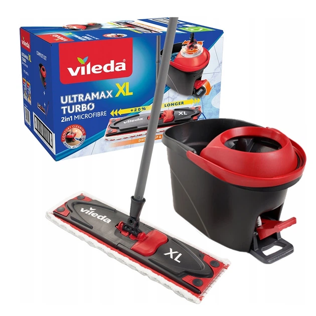 Набір для прибирання Vileda Ultramax Turbo XL 163427 мікрофібра (163427)