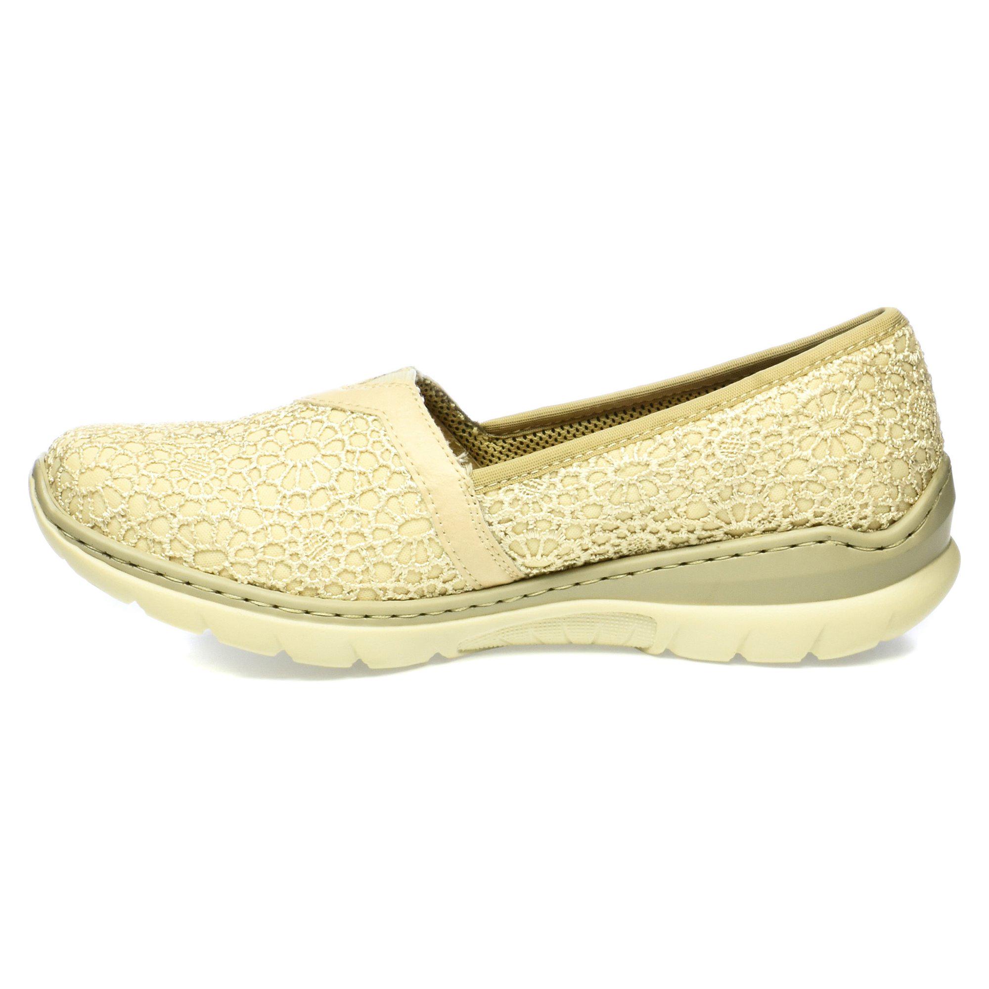 Мокасины женские Rieker р. 36 Бежевый (04633-36) - фото 8