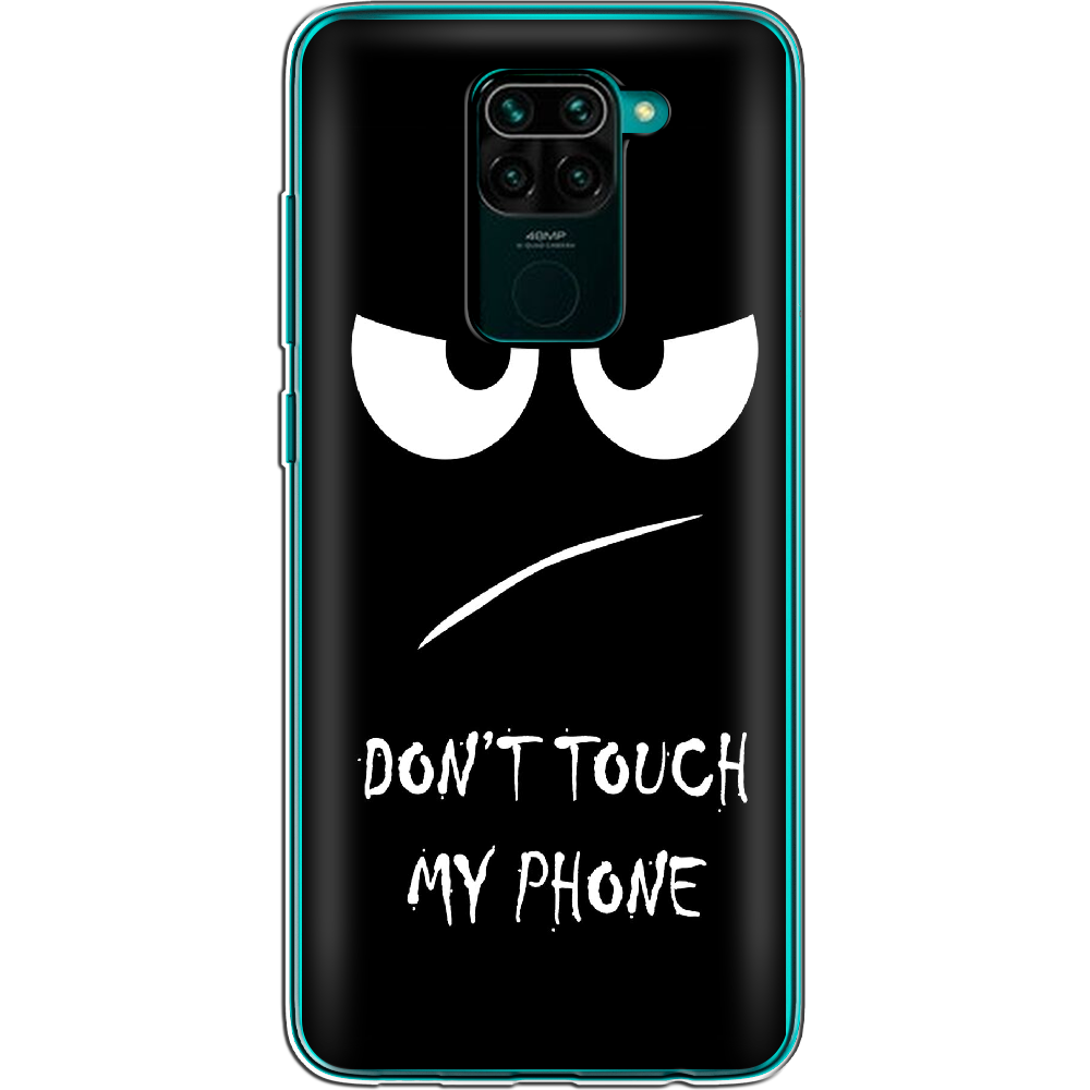 Чохол Boxface Xiaomi Redmi Note 9 Don't Touch my Phone Прозорий силікон (39801-up535-39801)