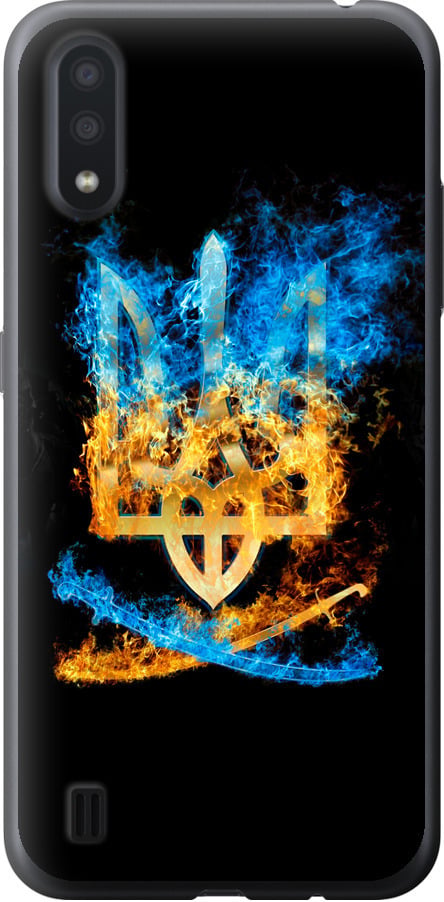 Чехол на Samsung Galaxy A01 A015F Герб (1635u-1842-42517)