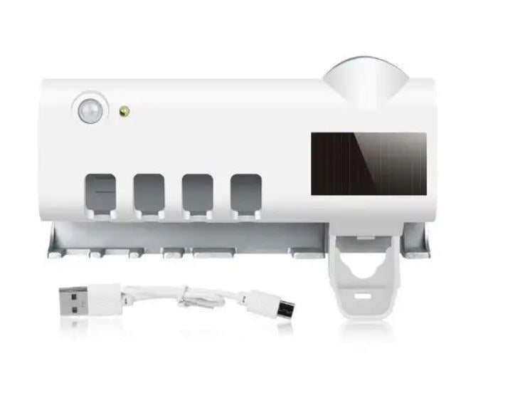 Диспенсер для зубной пасты/стерилизатор для щеток Toothbrush sterilizer WJ3 White (25252746)