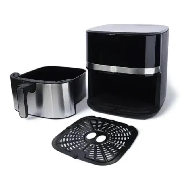 Аэрофритюрница безмасляная Crownberg СВ-5549 6.5л со встроенным дисплеем и таймером (24517277) Аэрофритюрница безмасляная Crownberg СВ-5549 6.5л со встроенным дисплеем и таймером (24517277)