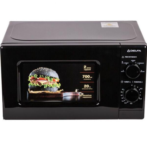 Микроволновая печь Delfa MD202MB (1329445) - фото 4 Микроволновая печь Delfa MD202MB (1329445) - фото 4