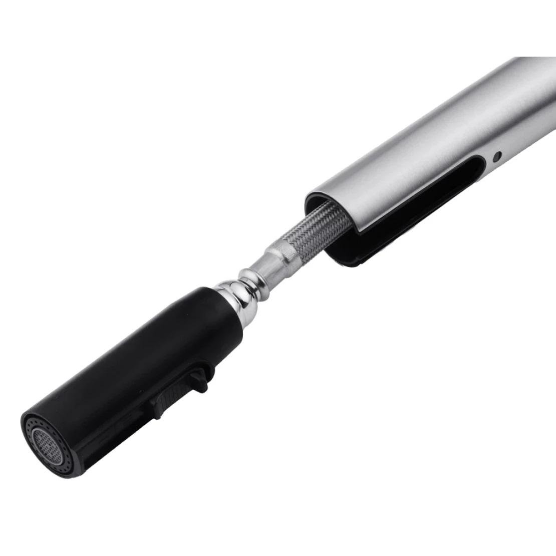 Смеситель кухонный с выдвижным изливом Kroner ESG03915/дозатор для моющего средства - фото 6 Смеситель кухонный с выдвижным изливом Kroner ESG03915/дозатор для моющего средства - фото 6