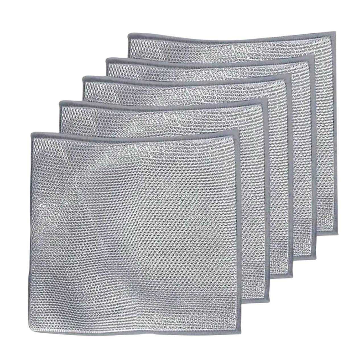 Набір двошарових серветок сіток для посуду 20х20 см 5 шт. (bb36e82c) Набір двошарових серветок сіток для посуду 20х20 см 5 шт. (bb36e82c)