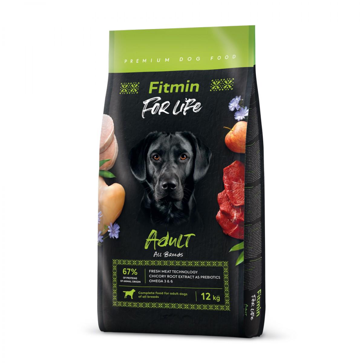 Корм комплексный для взрослых собак всех пород Fitmin For Life all breeds 3 кг (A-002647)