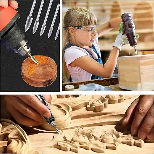 Набор борфрез для резьбы по дереву (AN00396) - фото 10 Набор борфрез для резьбы по дереву (AN00396) - фото 10