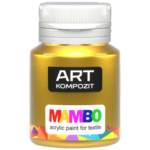 Краска по ткани ART Kompozit MAMBO 20 мл 54 Золотой (97923)