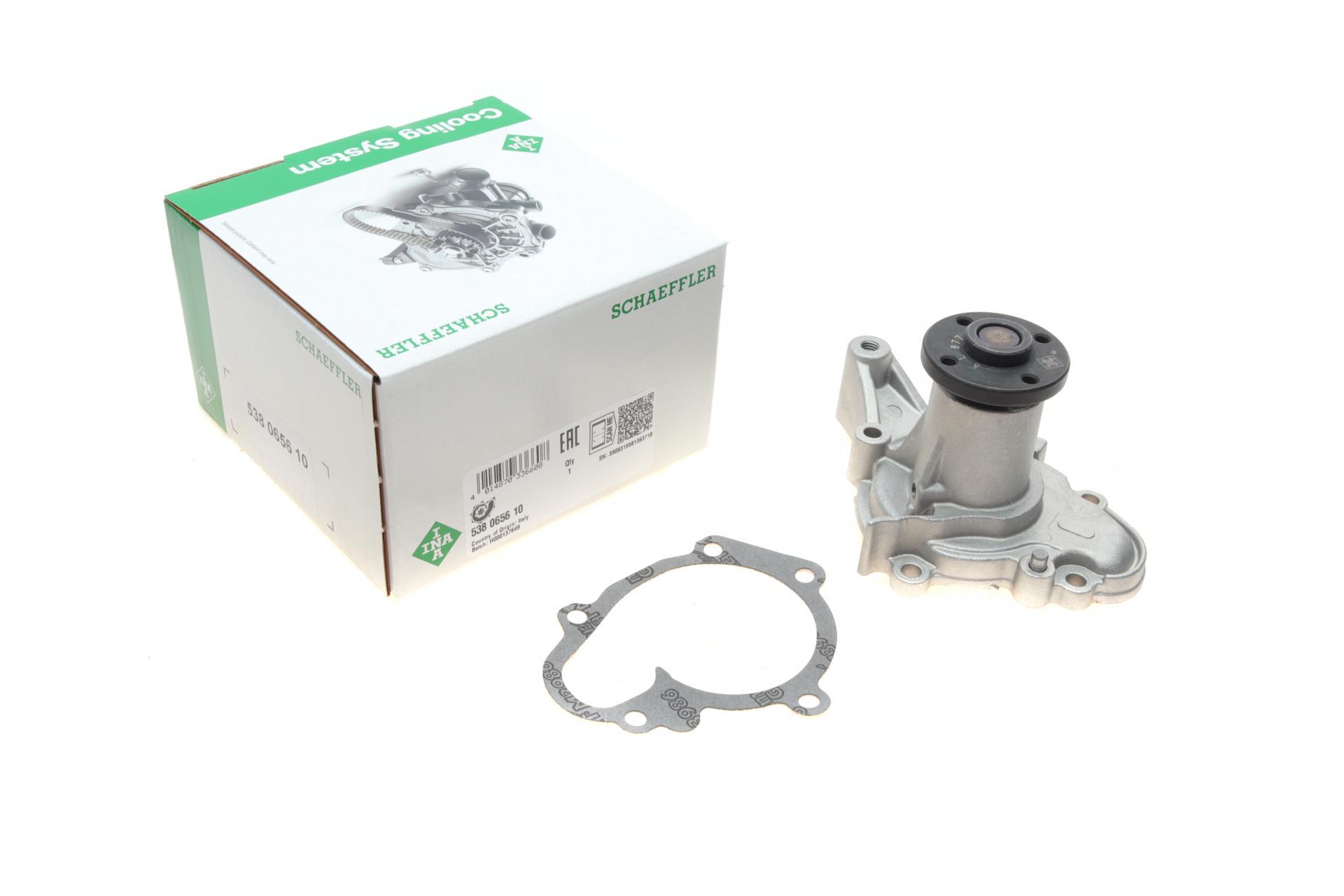 Помпа воды INA Hyundai Getz 1.1 02-05 538 0656 10 Помпа воды INA Hyundai Getz 1.1 02-05 538 0656 10