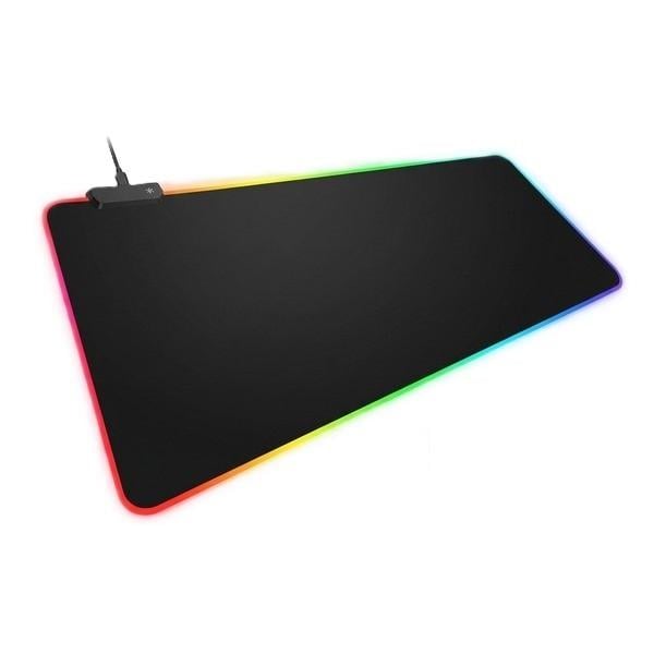 Коврик для мышок GMS WT-5 с подсветкой RGB 70x30 см Black (3_08231)
