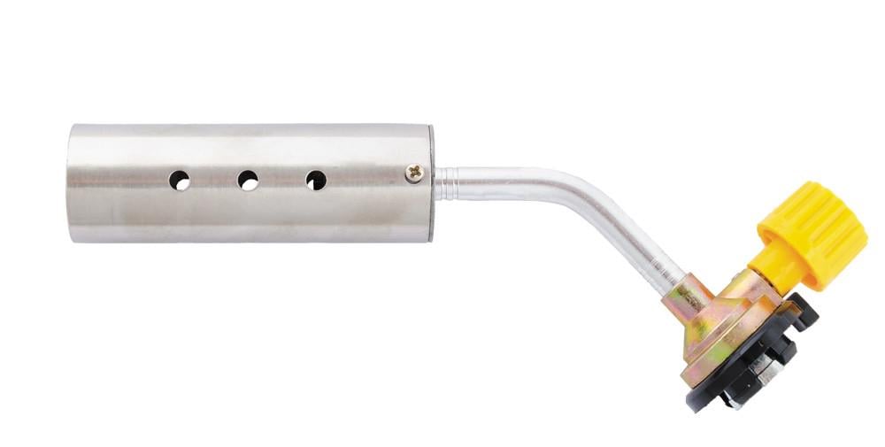 Пальник для газового балона Mastertool Вега D 32 мм подовжене сопло 1300° С обертання 360° (44-5022) Пальник для газового балона Mastertool Вега D 32 мм подовжене сопло 1300° С обертання 360° (44-5022)