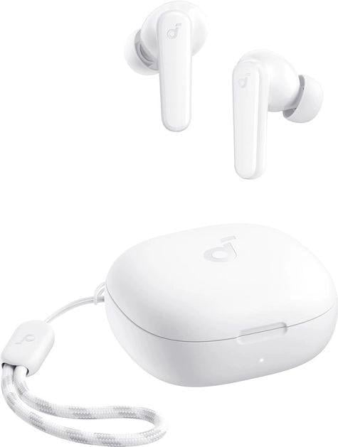 Наушники беспроводные Anker SoundCore R50i/P20i Bluetooth 5.3 30 ч работы быстрая зарядка White