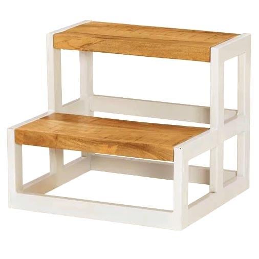 Скамейка-ступенька из дерева Томпсон Зефир/Сиєна (ССТ-00892005)