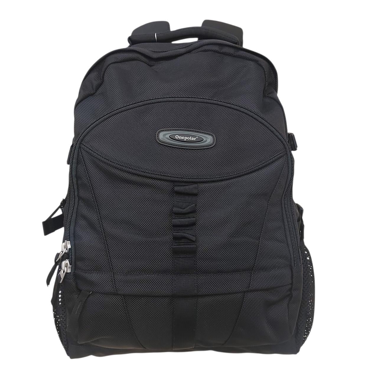 Рюкзак городской Onepolar G939 для ноутбука с дождевиком 15,4 Black ( 939 black- One эп)