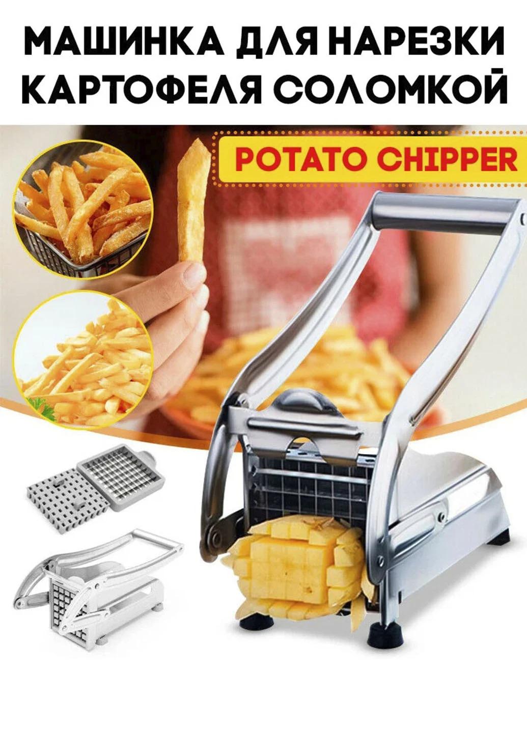 Овощерезка механическая для резки картофеля фри Wuw Potato Chipper Серый ( 5115145) - фото 3 Овощерезка механическая для резки картофеля фри Wuw Potato Chipper Серый ( 5115145) - фото 3