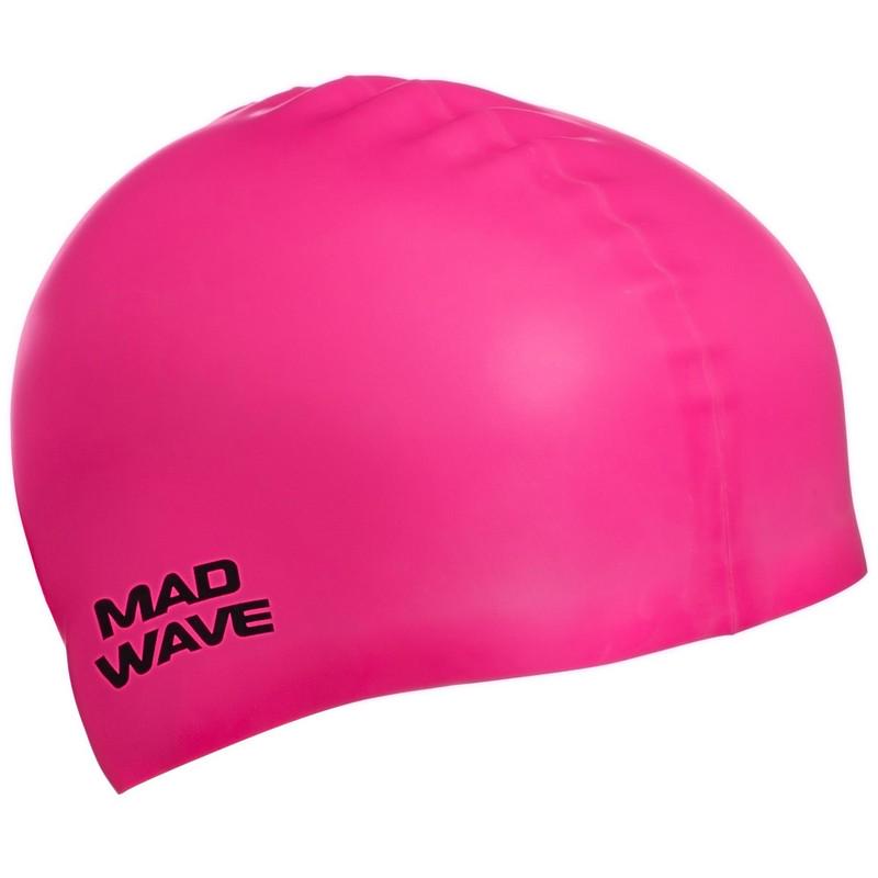Шапочка для плавання для дорослих MadWave Light BIG M053113 силіконова Рожевий (M053113_Розовый) - фото 3 Шапочка для плавання для дорослих MadWave Light BIG M053113 силіконова Рожевий (M053113_Розовый) - фото 3