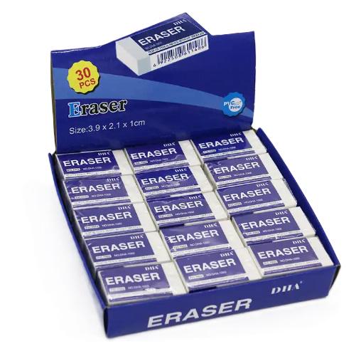 Набор ластиков Stenson WW00267 30 шт. White