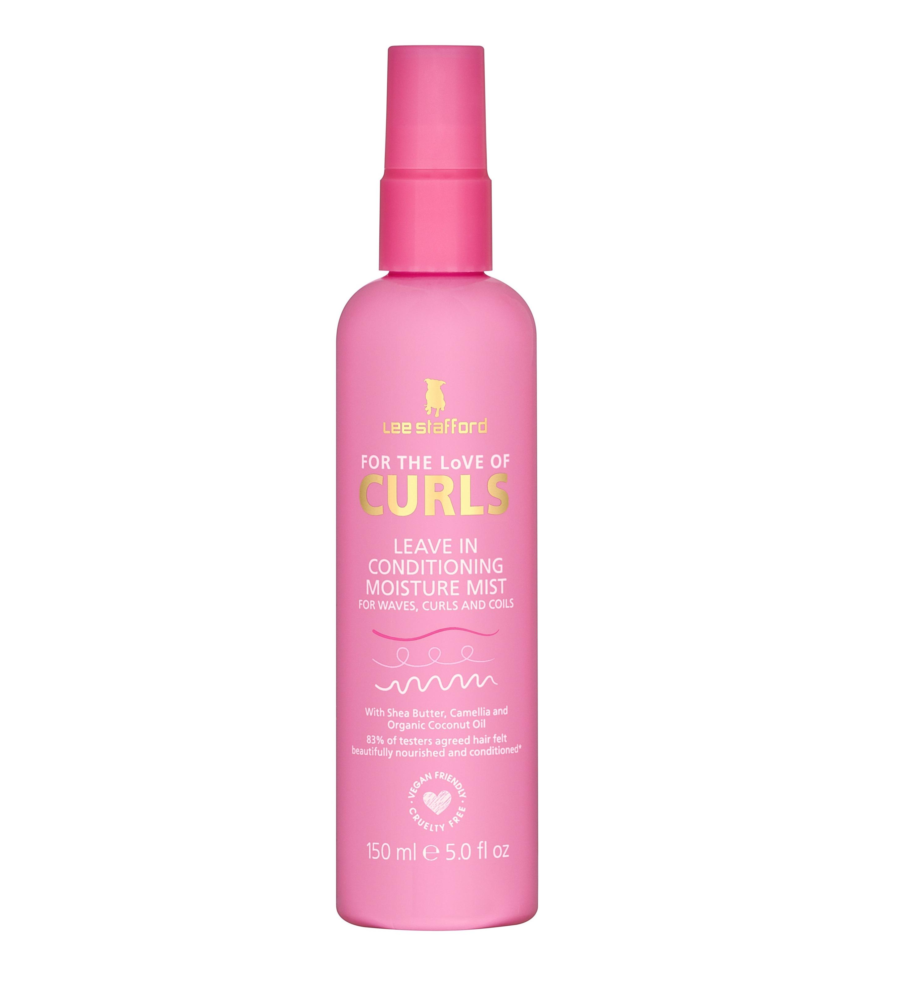 Спрей для вьющихся волос For The Love Of Curls Leave-In Conditioning Moisture Mist Lee Stafford увлажняющий 150 мл (5060282707146)