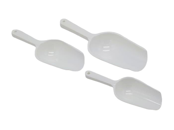 Набор совочков для круп и сыпучих пластиковых продуктов 3 шт. L 15,5/19/22 см (572367660)
