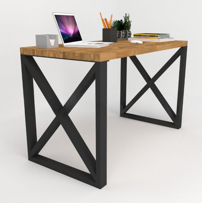 Cтіл EcoLoft IN-2030 Лофт 130х60 см Коричневий (23054974)