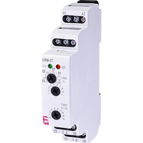 Реле пуску двигуна ETI CRM-2T зірка/трикутник 230V/AC (27872076)