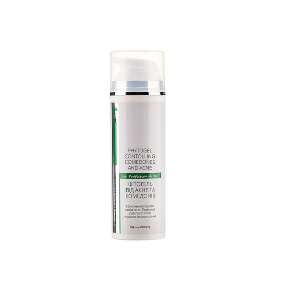 Фітогель від акне та комедонів Green Pharm Cosmetic Phytogel Controlling Comedones And Acne 150 мл