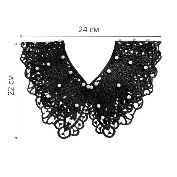 Кружевные воротники на платье/рубашку/блузку Разноцветный (C00910) - фото 11 Кружевные воротники на платье/рубашку/блузку Разноцветный (C00910) - фото 11