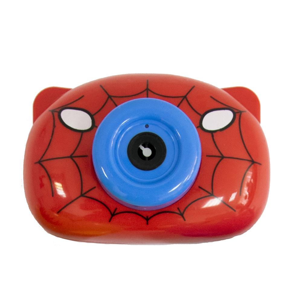 Фотоаппарат-бульбашкомет детский Bubble Camera Hero Team Человек-паук Красно-синий (1008582-Red) Фотоаппарат-бульбашкомет детский Bubble Camera Hero Team Человек-паук Красно-синий (1008582-Red)