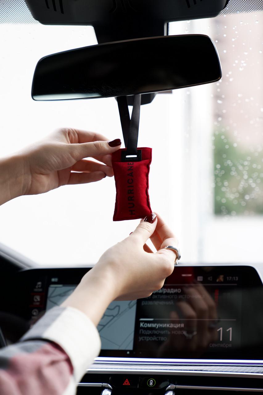 Автомобильный ароматизатор Hurricane RED MIRROR STANDART - фото 2