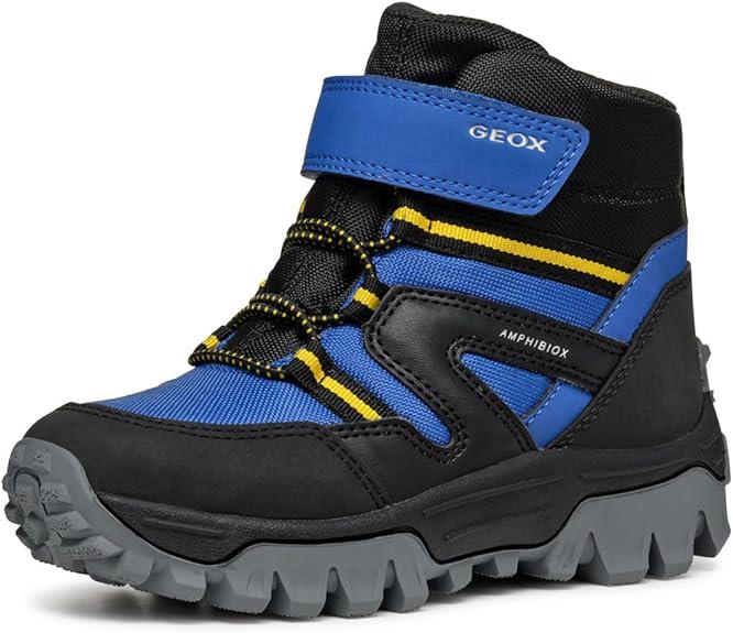 Ботинки зимние Geox Himalaya с мембраной Amphibiox р. EUR 34 Royal Black (28675899)