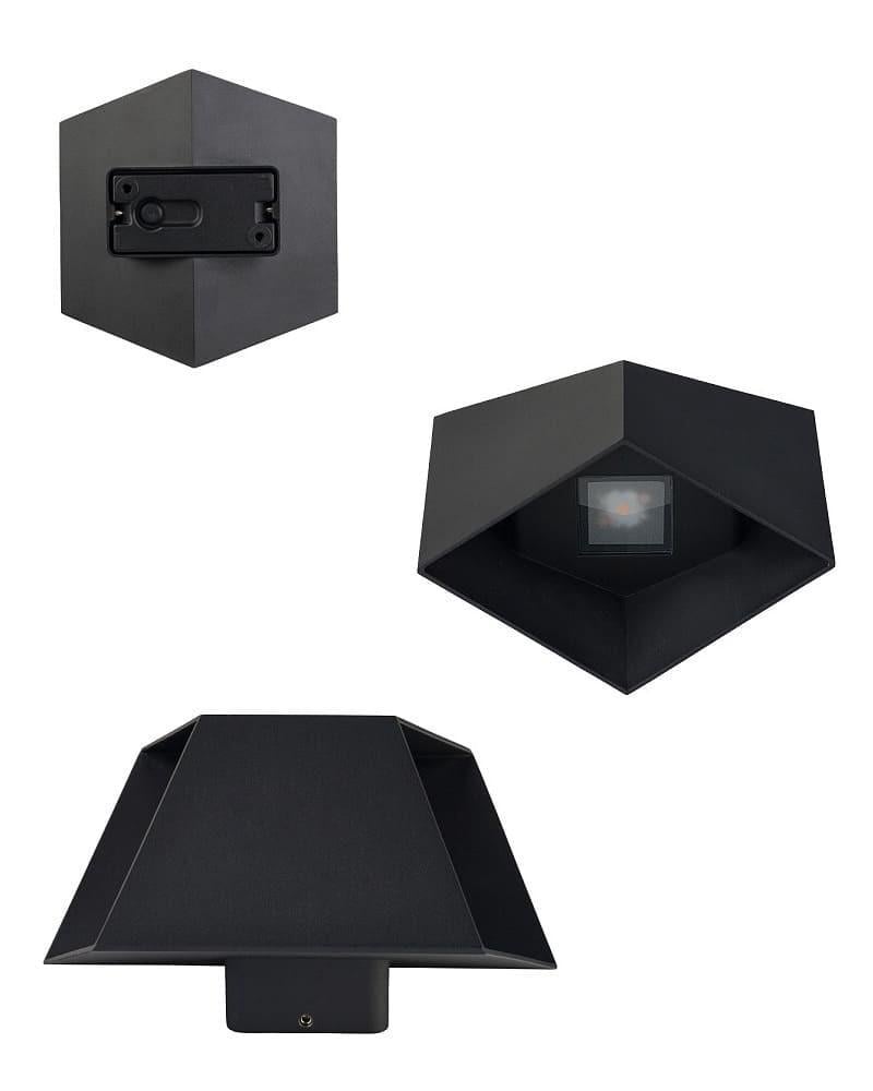 Світильник вуличний Nowodvorski 8142 Triangles LED 2x5W 3000K 700Lm IP54 Bl (24573410) - фото 2 Світильник вуличний Nowodvorski 8142 Triangles LED 2x5W 3000K 700Lm IP54 Bl (24573410) - фото 2