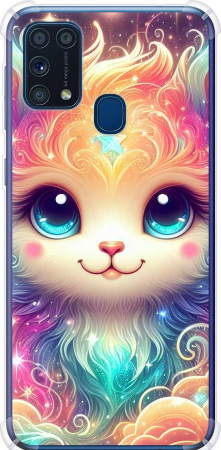 Чехол на Samsung Galaxy M31 M315F Сказочный котенок (5813sp-1907-42517) Чехол на Samsung Galaxy M31 M315F Сказочный котенок (5813sp-1907-42517)