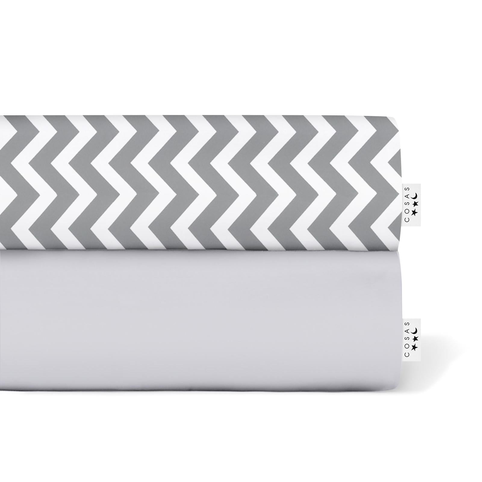 Набор простыней на резинке Cosas 90х200х20 см 2 шт. Grey (4822052058466)