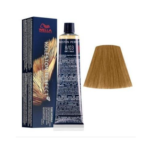 Краска-крем для волос Wella Koleston №8/03 60 мл (2044082338)