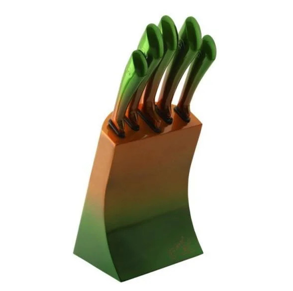 Набор кухонных ножей Berlinger Haus BH-2175 на подставке 6 пр.